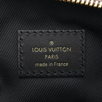 Louis Vuitton Damier Ebene Odeon Tote MM Black 6 of 9