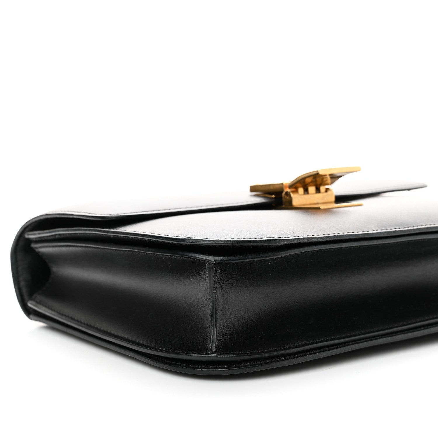 Celine Box Calfskin Medium Classic Box Flap Bag Black 9 of 11