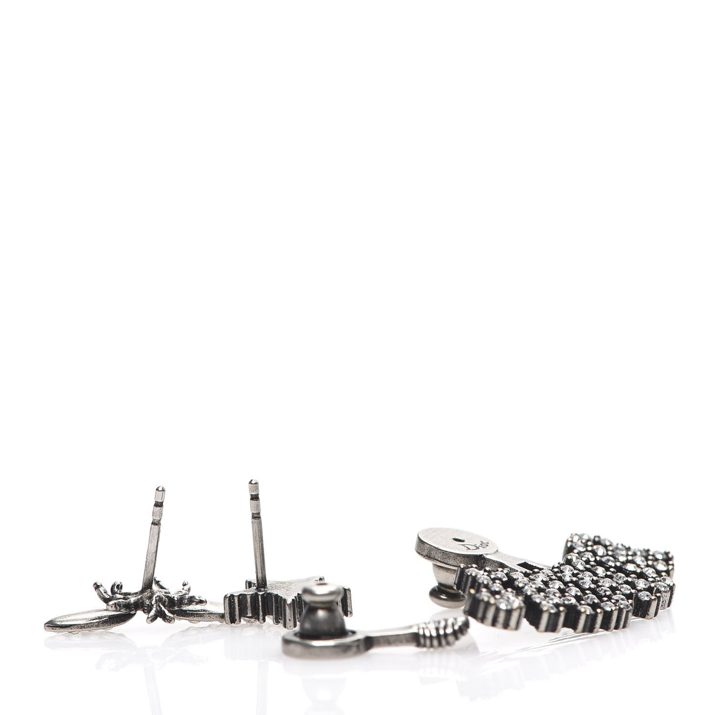 Palladium Crystal J'adior Earrings