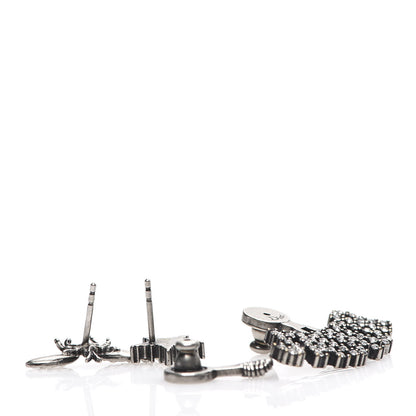 Christian Dior Palladium Crystal J'adior Earrings 3 of 4