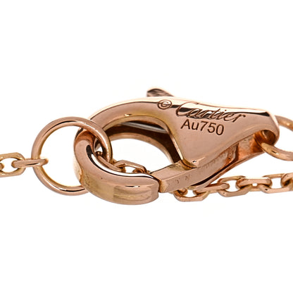 Cartier 18K Pink Yellow White Gold Trinity Bracelet 3 of 4