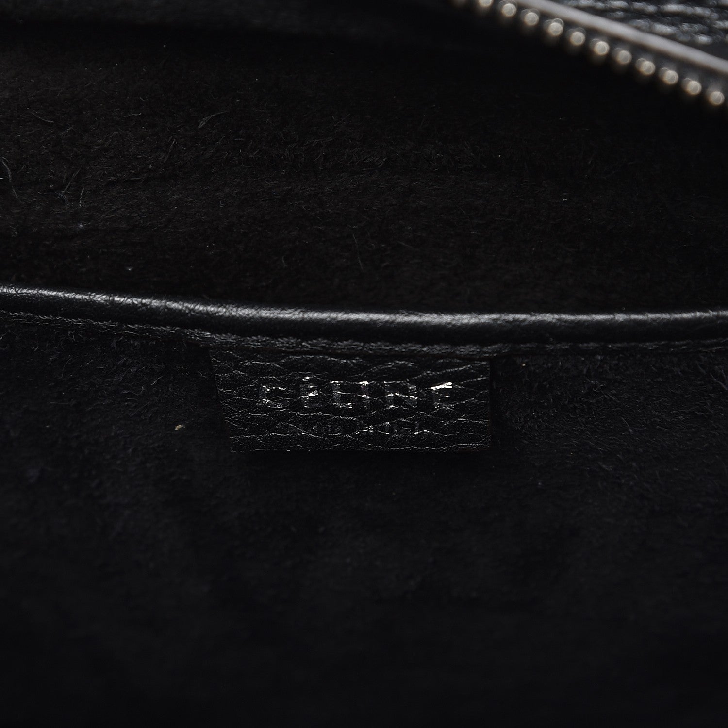 Celine Drummed Calfskin Nano Luggage Black 6 of 8