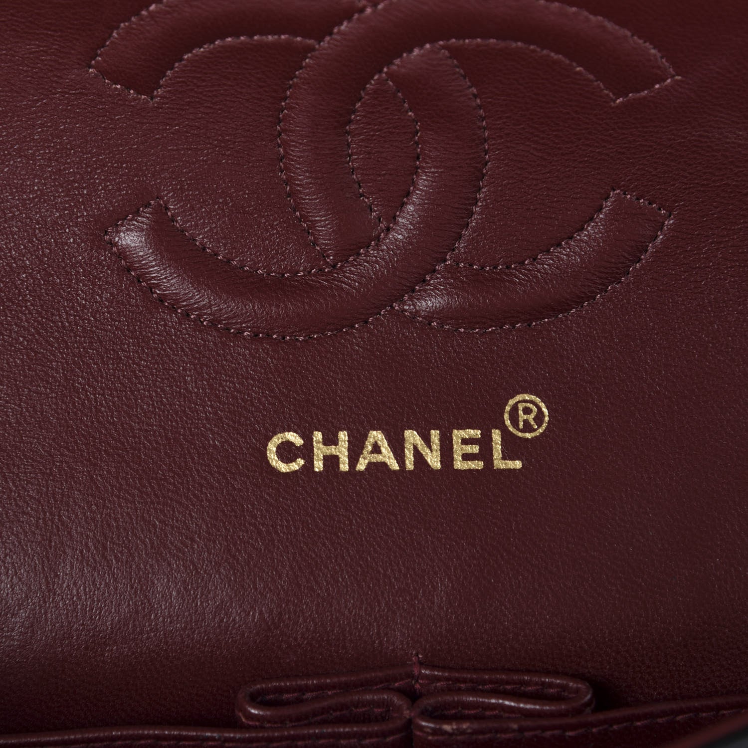 Chanel Lambskin Quilted Medium Double Flap Black 9 of 11