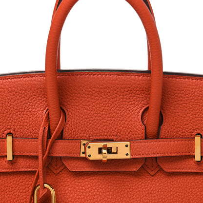 Hermes Togo Birkin 25 Terre Battue 8 of 10