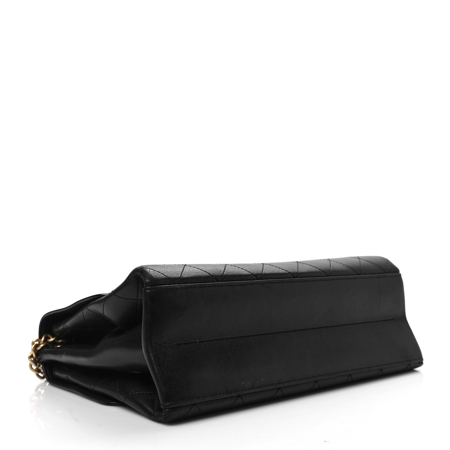 Chanel Lambskin Stitched Coco Luxe Medium Flap Black 4 of 14