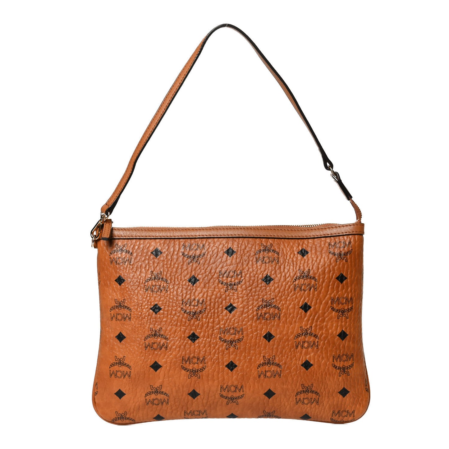 Visetos Liz Shopper Tote Pouch Cognac