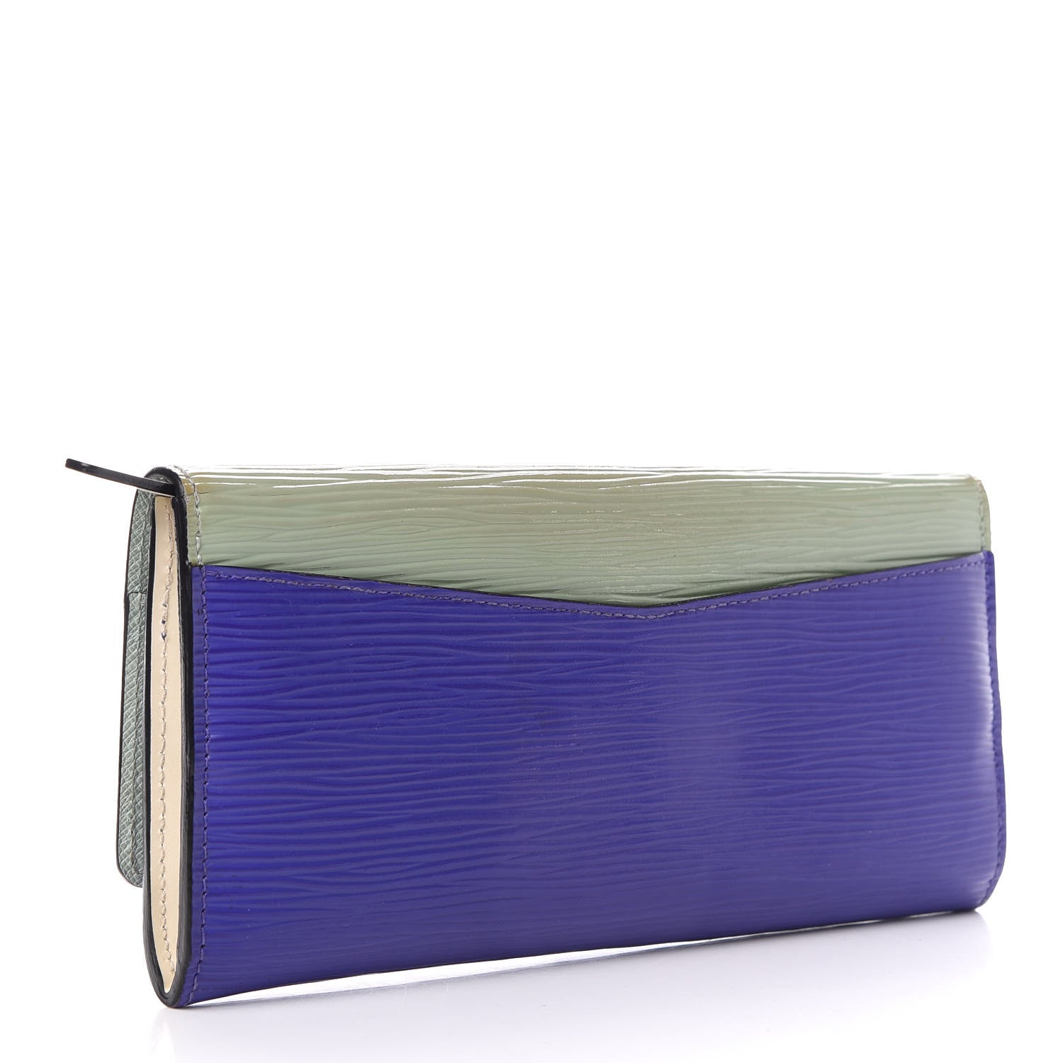 Louis Vuitton Electric Epi Flore Tri-Color Wallet Amande 3 of 8