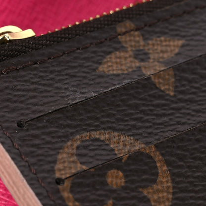 Louis Vuitton Monogram Bloom Flower Emilie Wallet Fuchsia 12 of 15