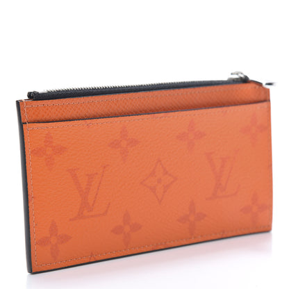 Louis Vuitton Taigarama Coin Card Holder Orange 3 of 8