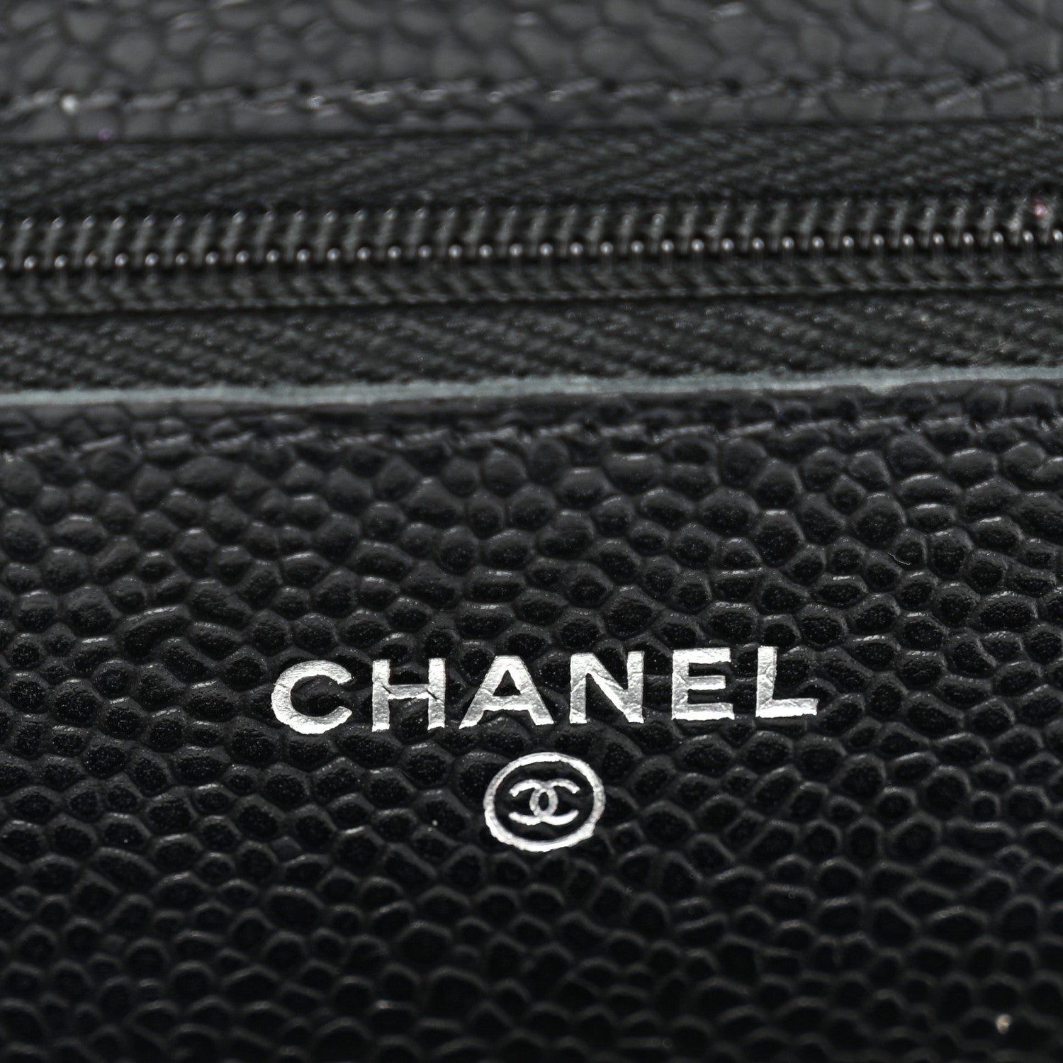 Chanel Caviar Quilted Wallet On Chain WOC Black 6 of 11