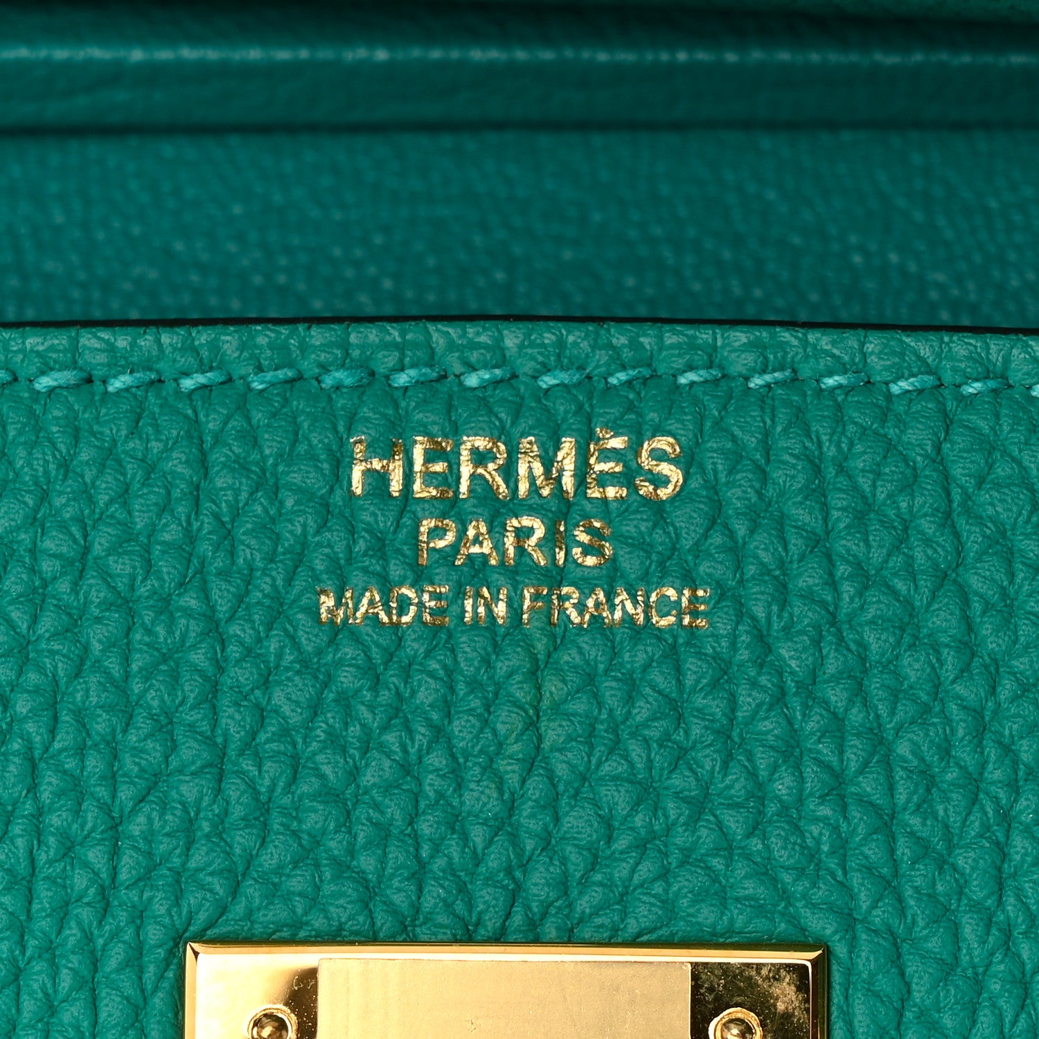 Hermes Togo Birkin 30 Vert Verone 6 of 12
