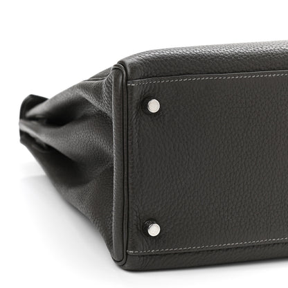 Hermes Togo Kelly Retourne 35 Graphite 9 of 12