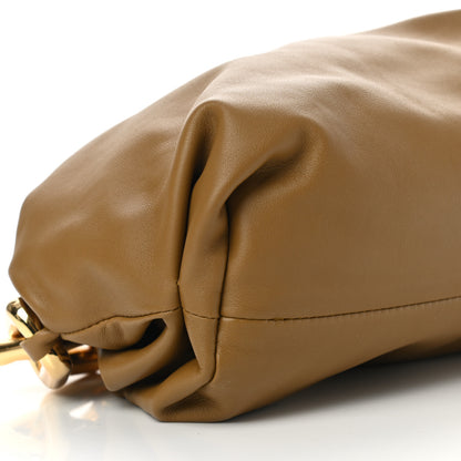 Bottega Veneta Calfskin The Pouch Chain Cammello 8 of 9