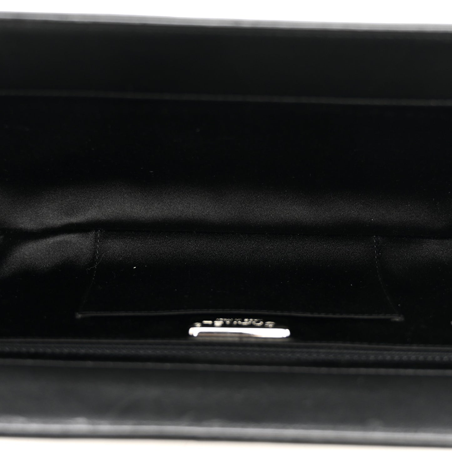 Lambskin 5x5=CC Clutch Black