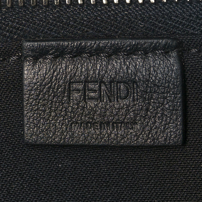 Fendi Vitello Liberty Fun Fair Studded Zip Around Pouch Black Multicolor 6 of 9