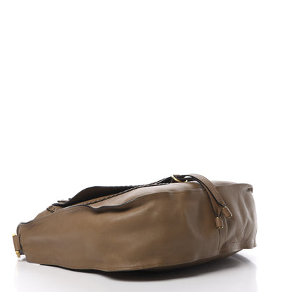 Chloe Calfskin Braided Large Marcie Hobo Nut 4 of 17