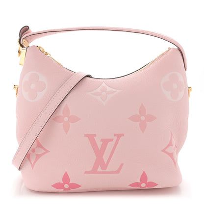Louis Vuitton Empreinte Monogram Giant By The Pool Marshmallow Hobo PM Bouton De Rose 1 of 10