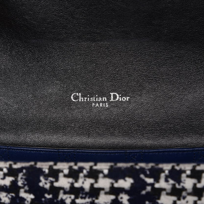 Christian Dior Tweed Medium Miss Dior Flap Black Blue 6 of 14