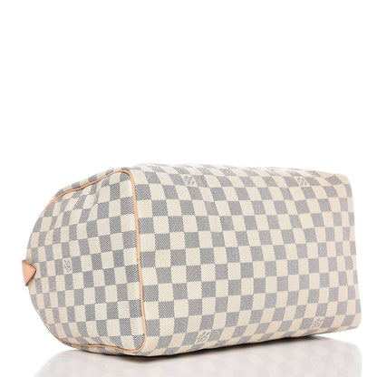 Louis Vuitton Damier Azur Speedy 30 4 of 12