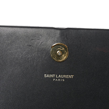 Saint Laurent Calfskin Small Classic Monogram Kate Tassel Satchel Black 6 of 11
