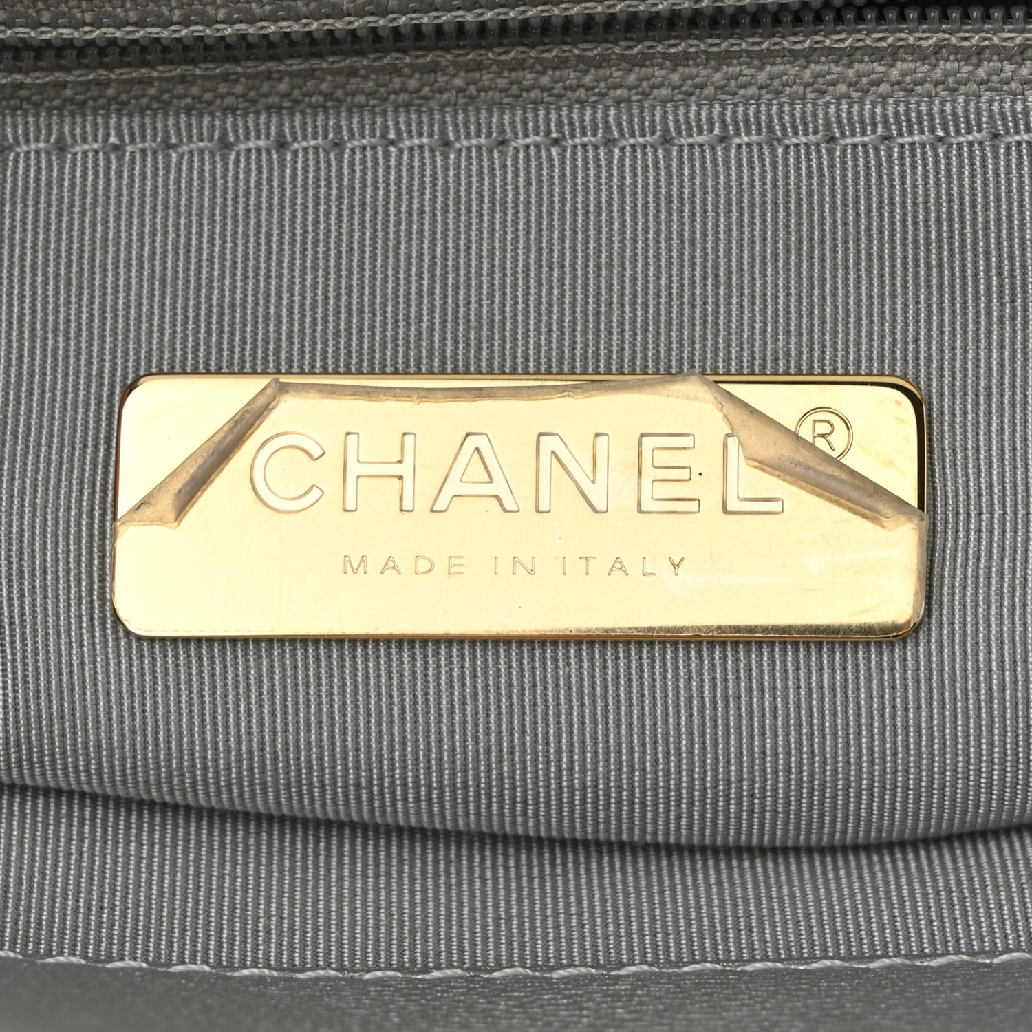 Chanel Metallic Goatskin Quilted Maxi Chanel 19 Flap Silver 6 of 11