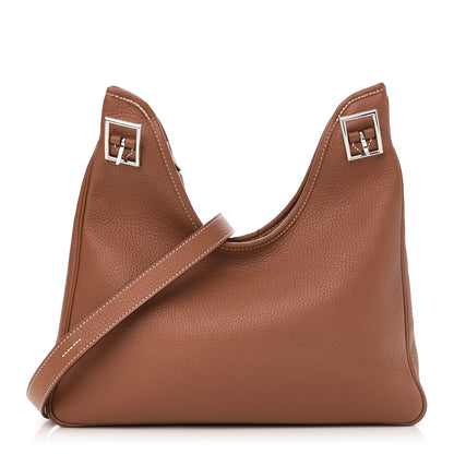 Hermes Taurillon Clemence Massai Cut 32 Gold 1 of 10