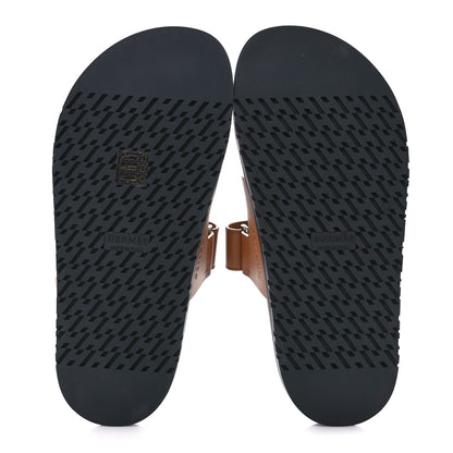 Hermes Calfskin Womens Chypre Sandals 36 Naturel 5 of 9