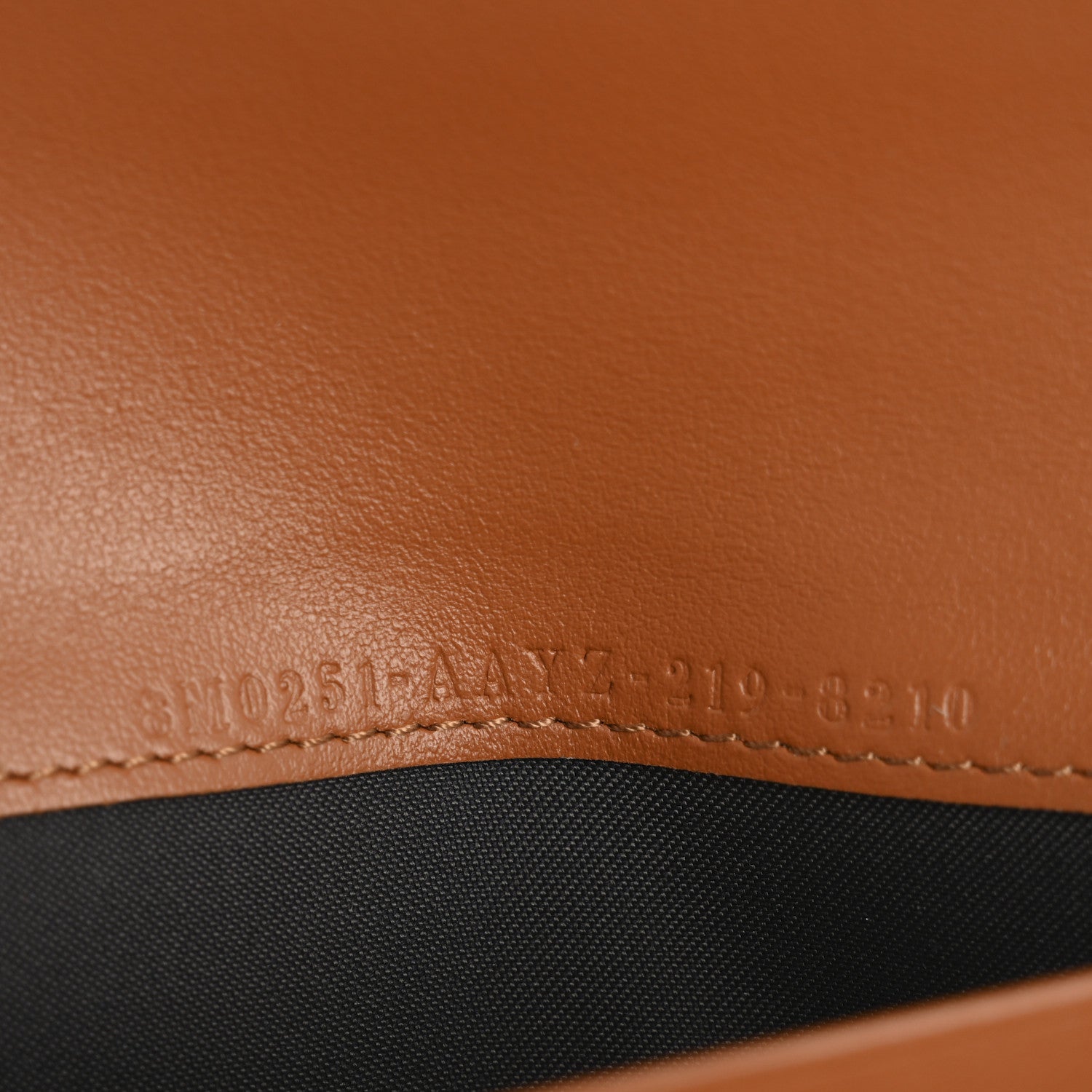 Fendi Vitello King Tamponato Logo Embossed Continental Wallet Cuoio 7 of 10