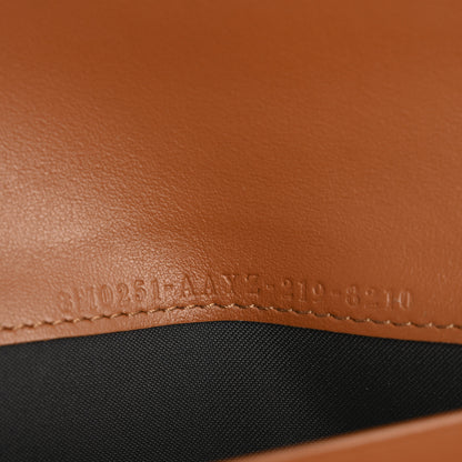 Fendi Vitello King Tamponato Logo Embossed Continental Wallet Cuoio 7 of 10