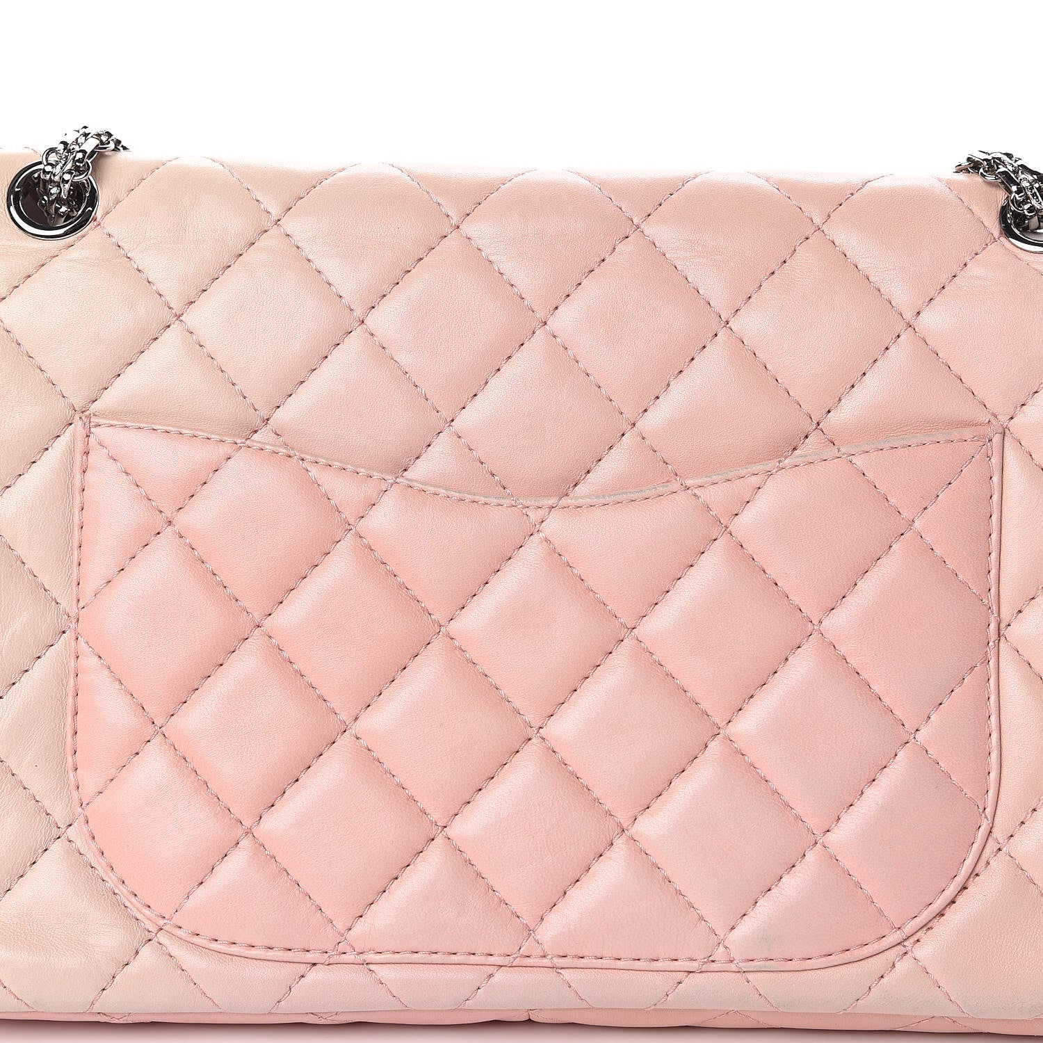 Chanel Lambskin Degrade Quilted 2.55 Reissue 227 Flap Pink 21 of 28