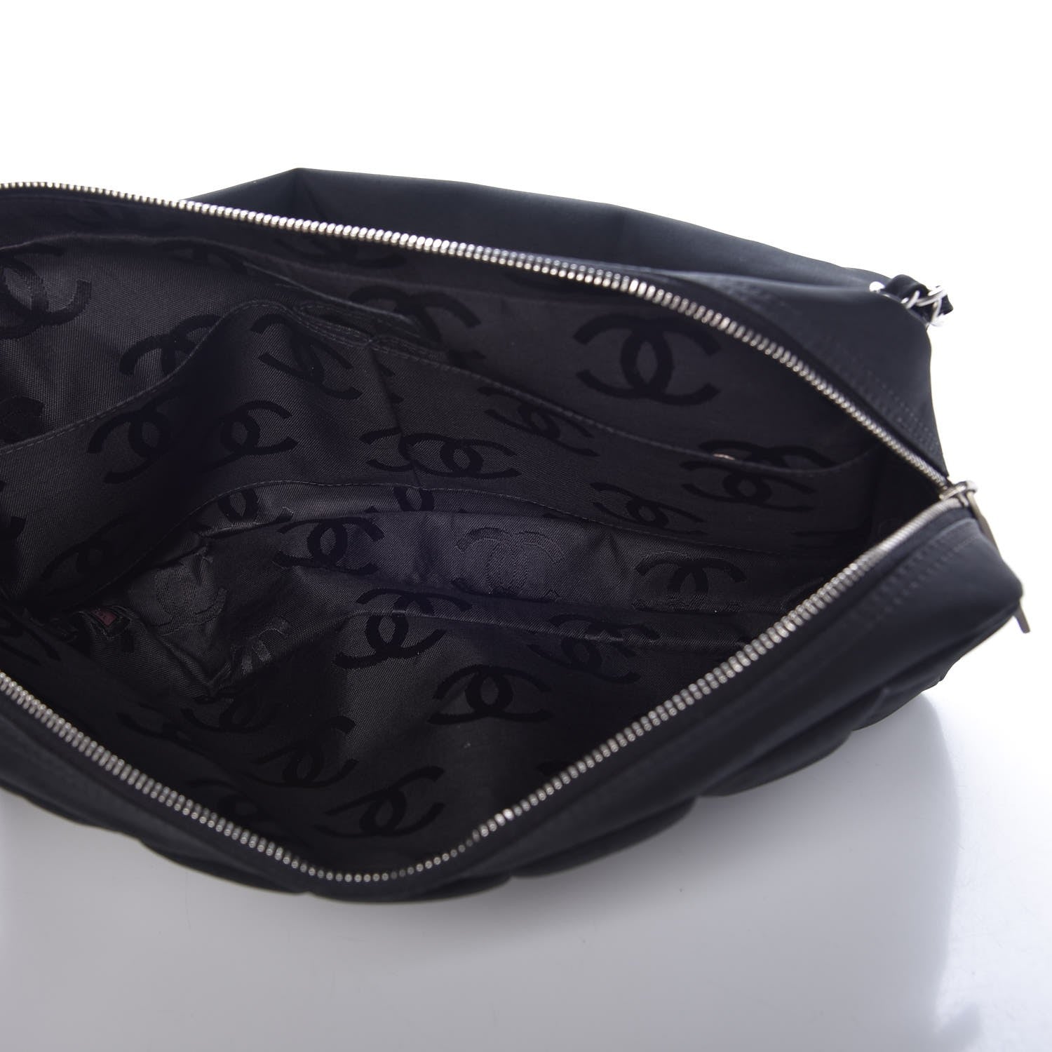 Chanel Nylon Square Quilted Flap Black 5 of 7