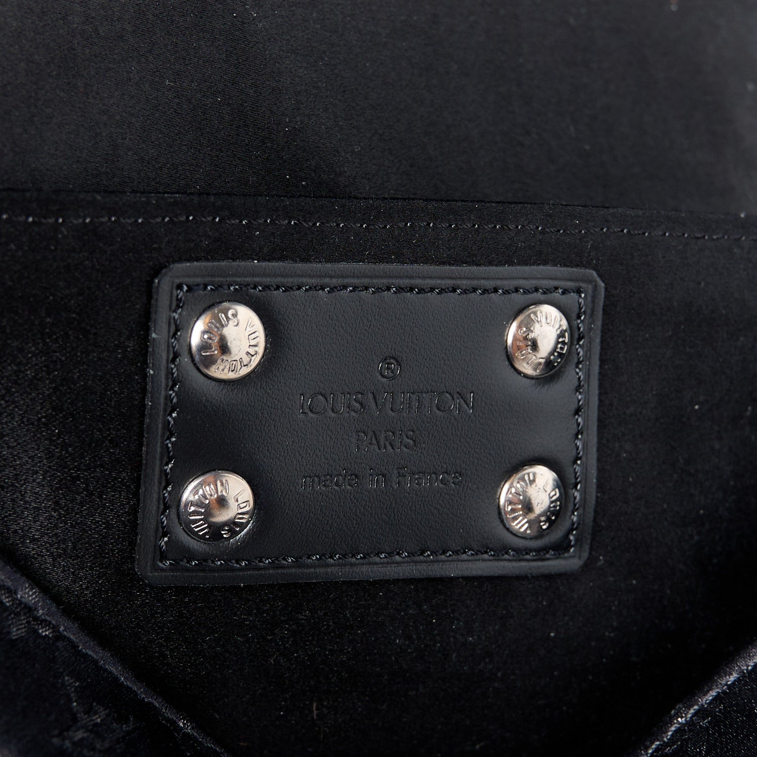 Louis Vuitton Satin Mini Monogram Conte De Fees Patchwork Musette Black 6 of 11