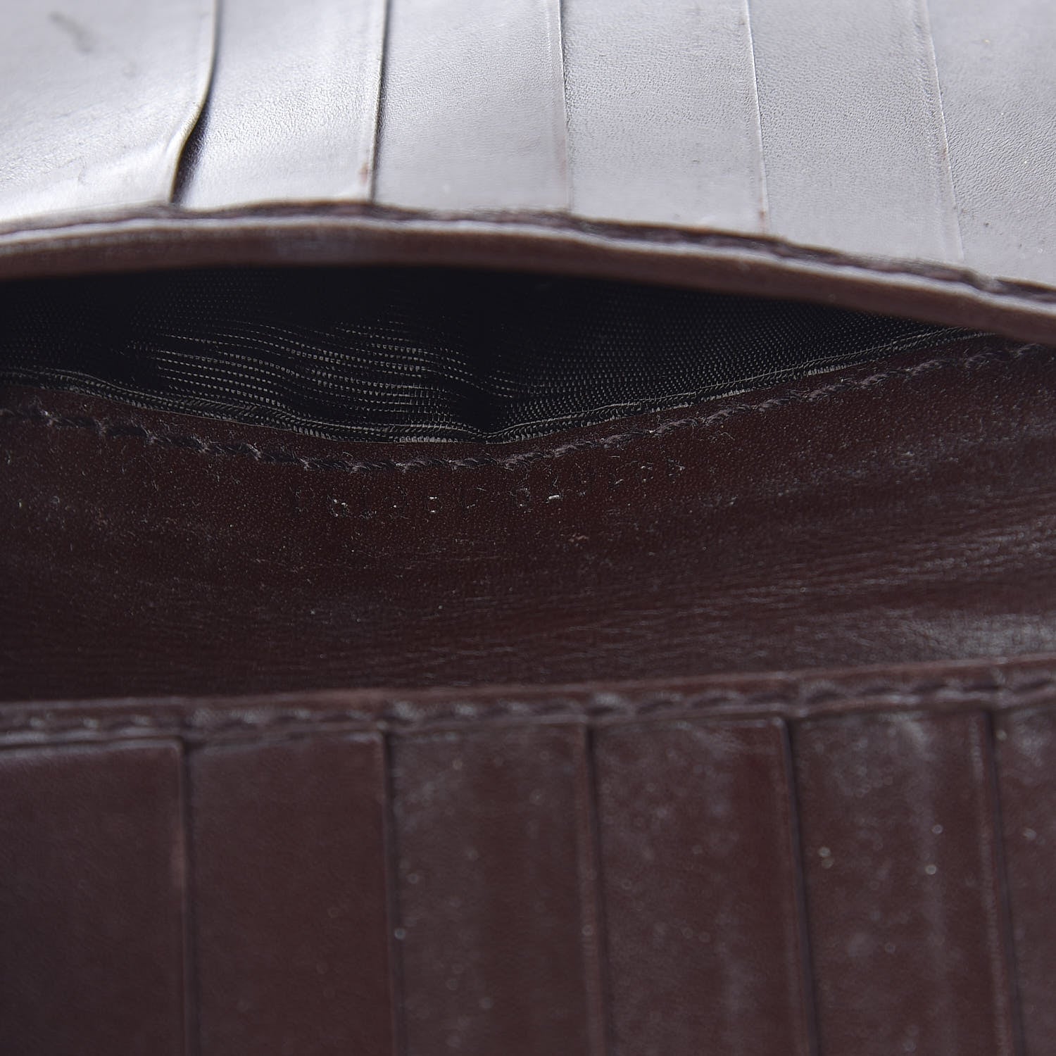 Gucci Monogram Mens New Britt Bi-Fold Wallet Dark Brown 7 of 14