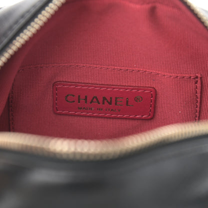 Chanel Lambskin Quilted Mini My Perfect Camera Case Black 6 of 12