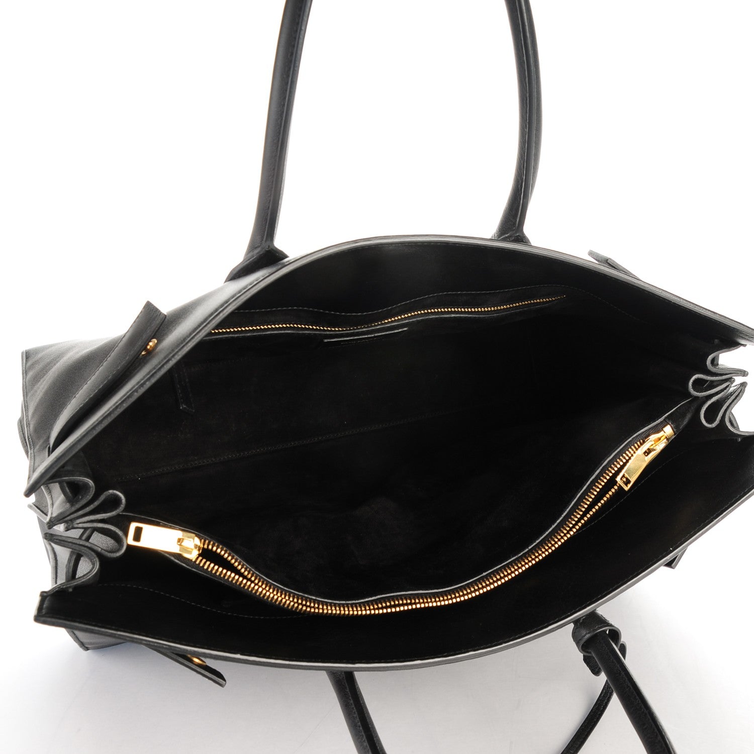 Saint Laurent Calfskin Large Sac De Jour Carryall Black 5 of 9