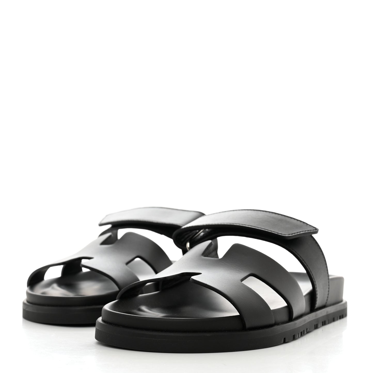 Calfskin Womens Chypre Sandals 36 Black
