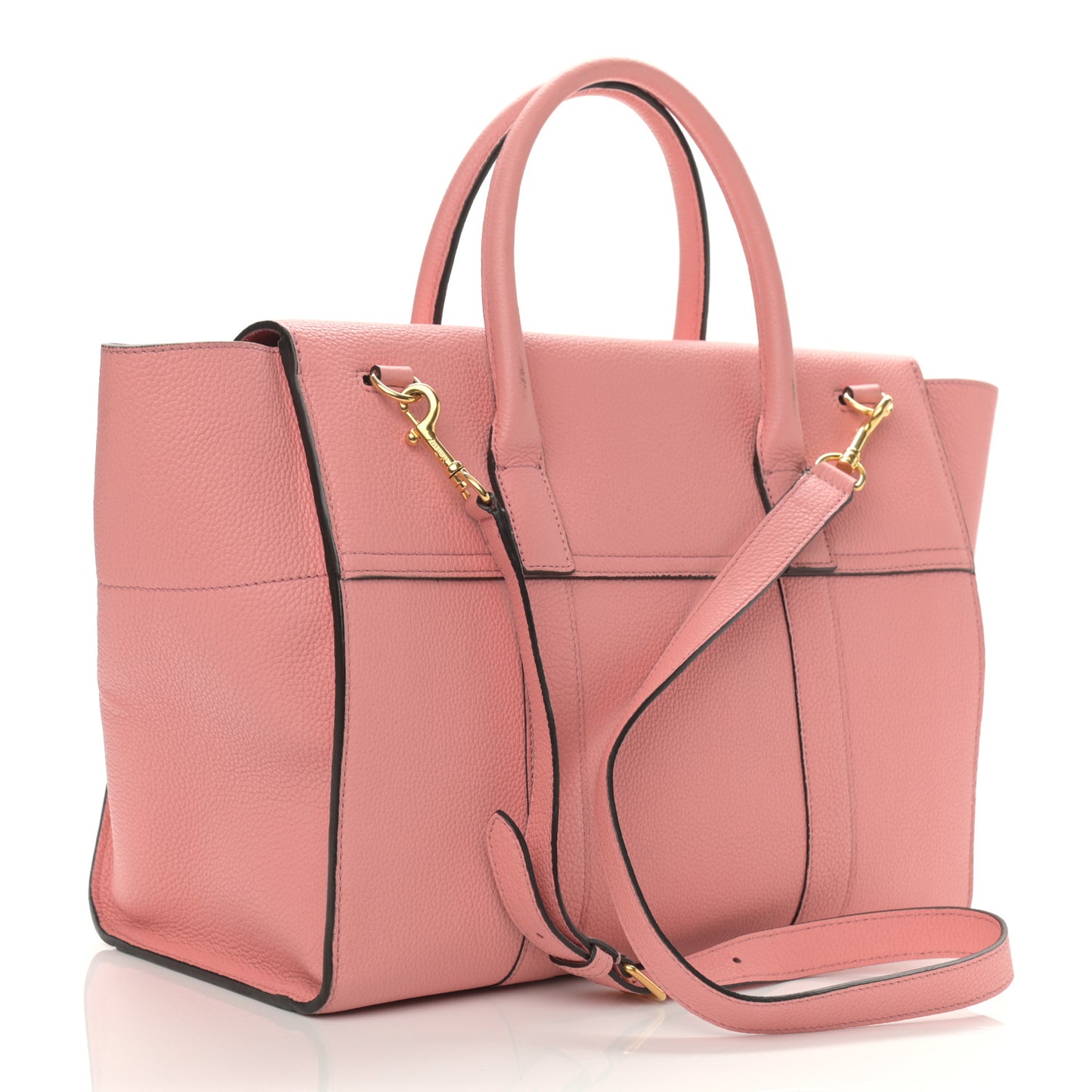 Classic Grain Small New Bayswater Macaroon Pink