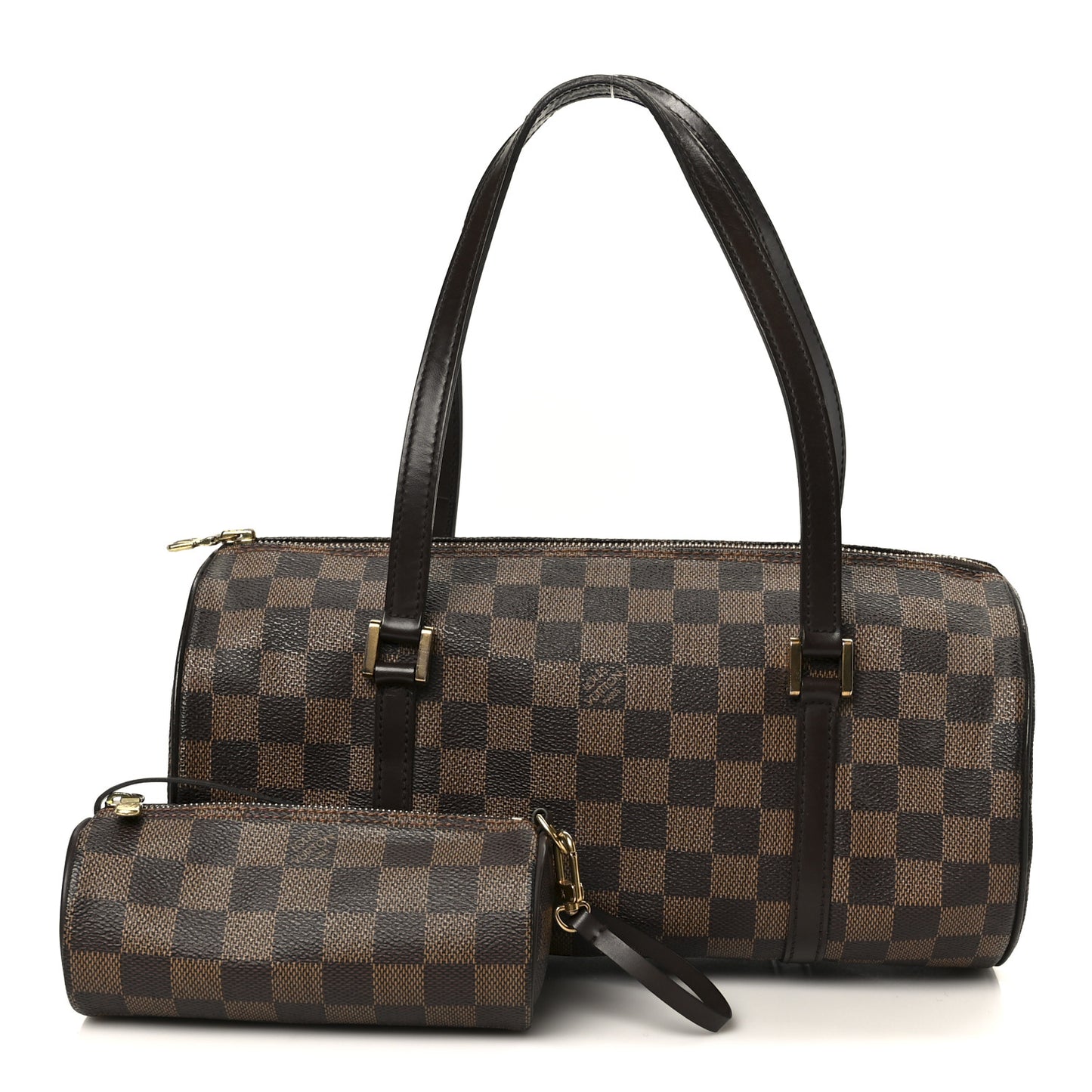 Damier Ebene Papillon 30 With Companion