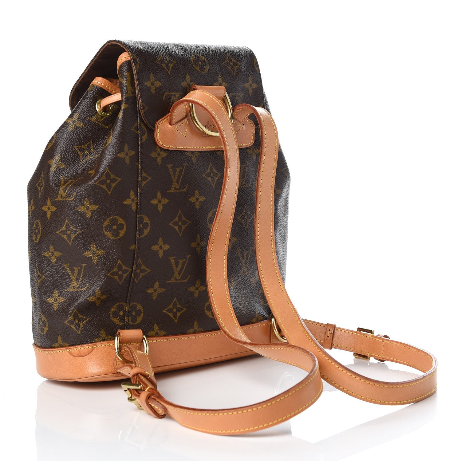 Louis Vuitton Monogram Montsouris MM Backpack 3 of 12