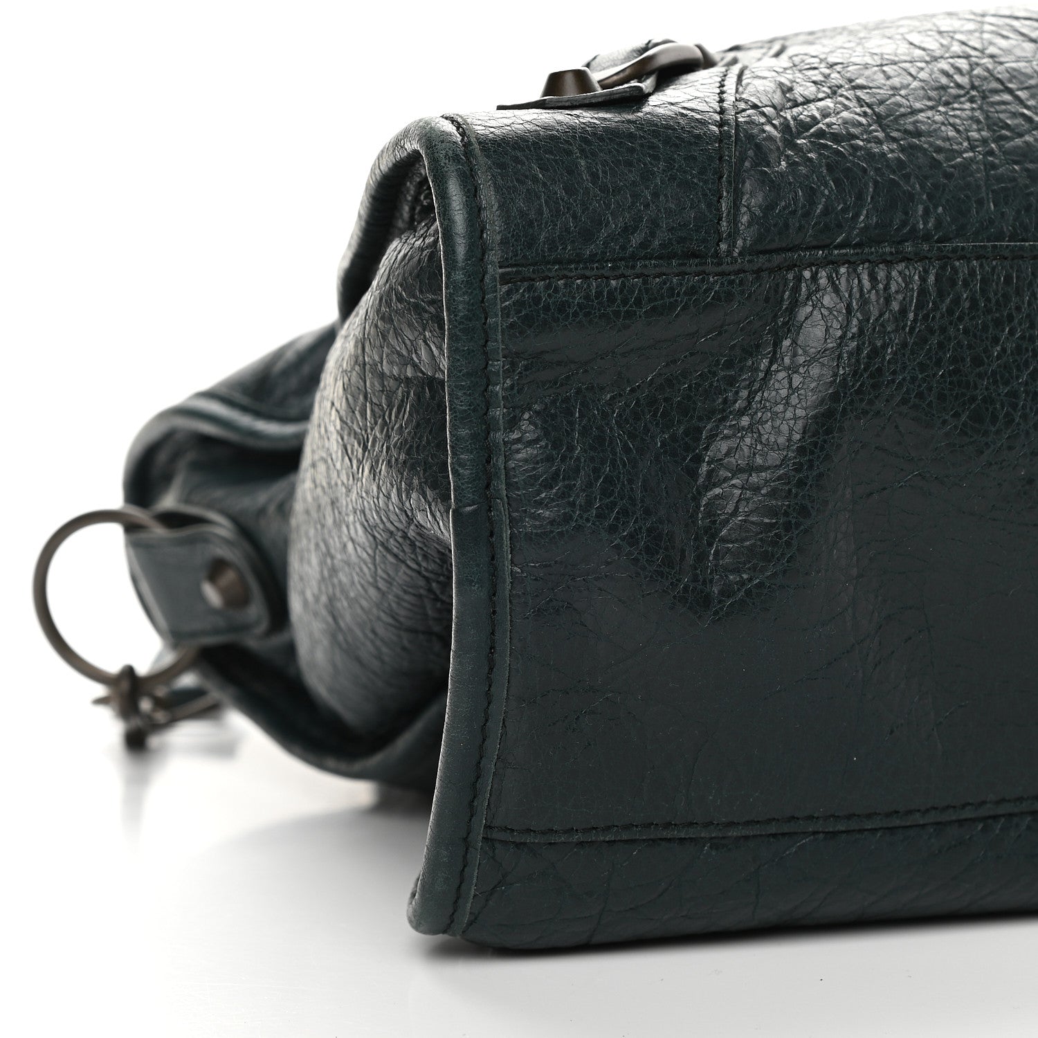 Balenciaga Agneau Classic Hardware City Vert Pinede 7 of 8