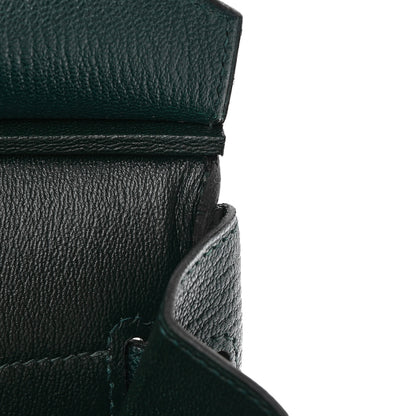 Hermes Chevre de Coromandel Birkin 30 Vert Cypress 11 of 12