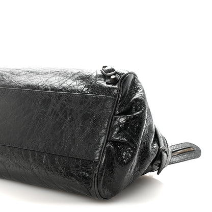 Balenciaga Agneau Arena Classic Hardware East West Le City Black 9 of 9