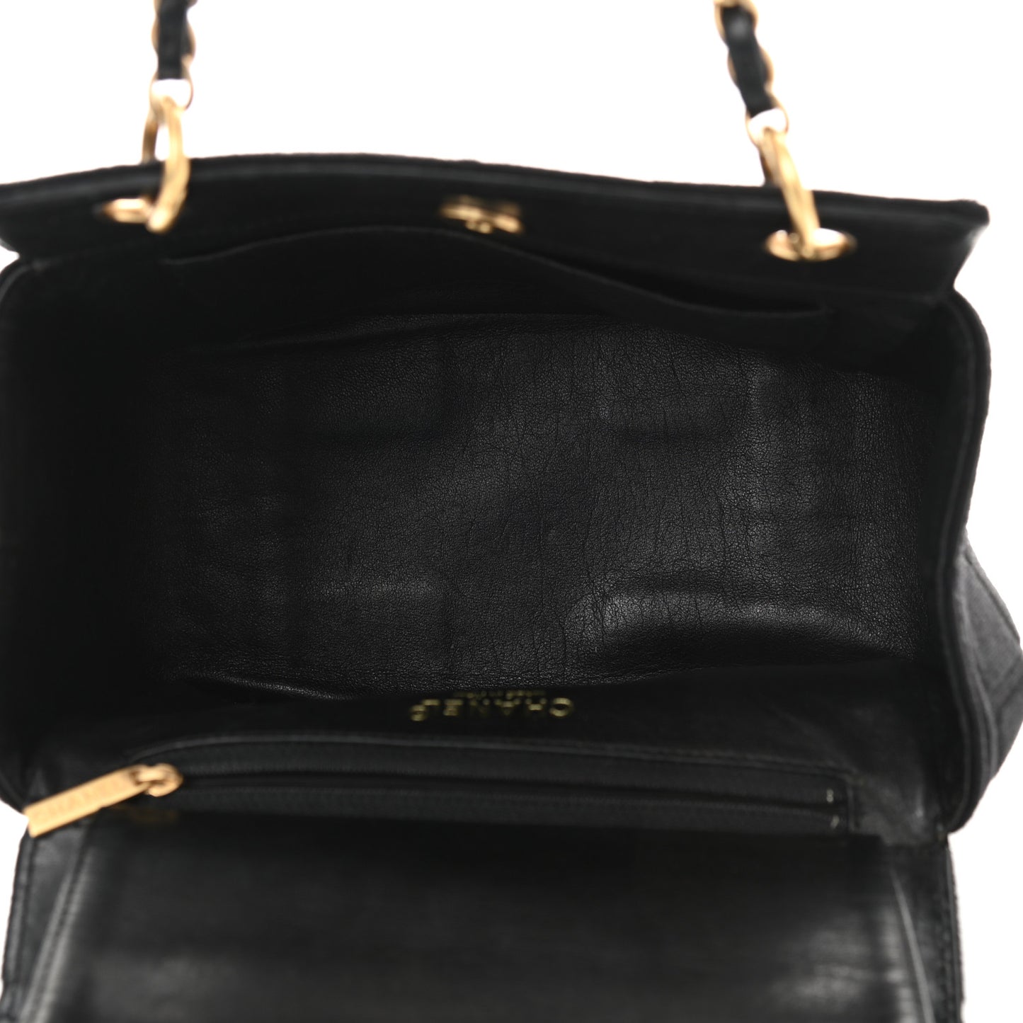 Jersey Quilted Crossbody Bag Black