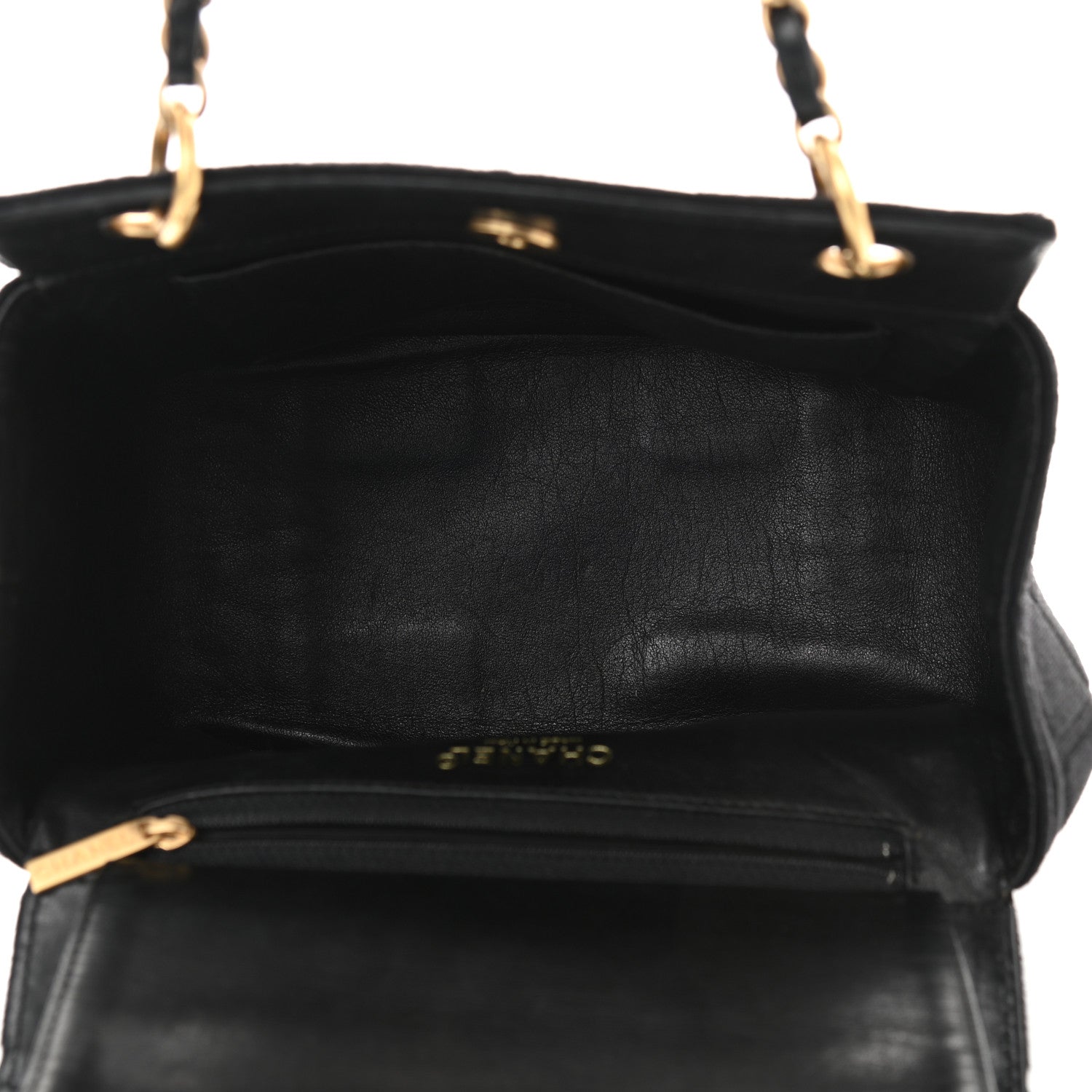Chanel Jersey Quilted Crossbody Bag Black 4 of 10