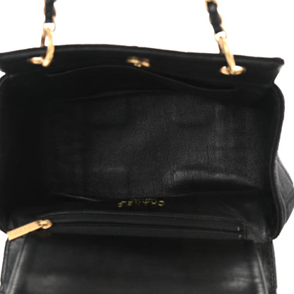 Chanel Jersey Quilted Crossbody Bag Black 4 of 10