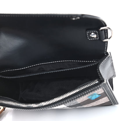Burberry E-Canvas Giant Check Oscar Crossbody Dark Birch 5 of 9