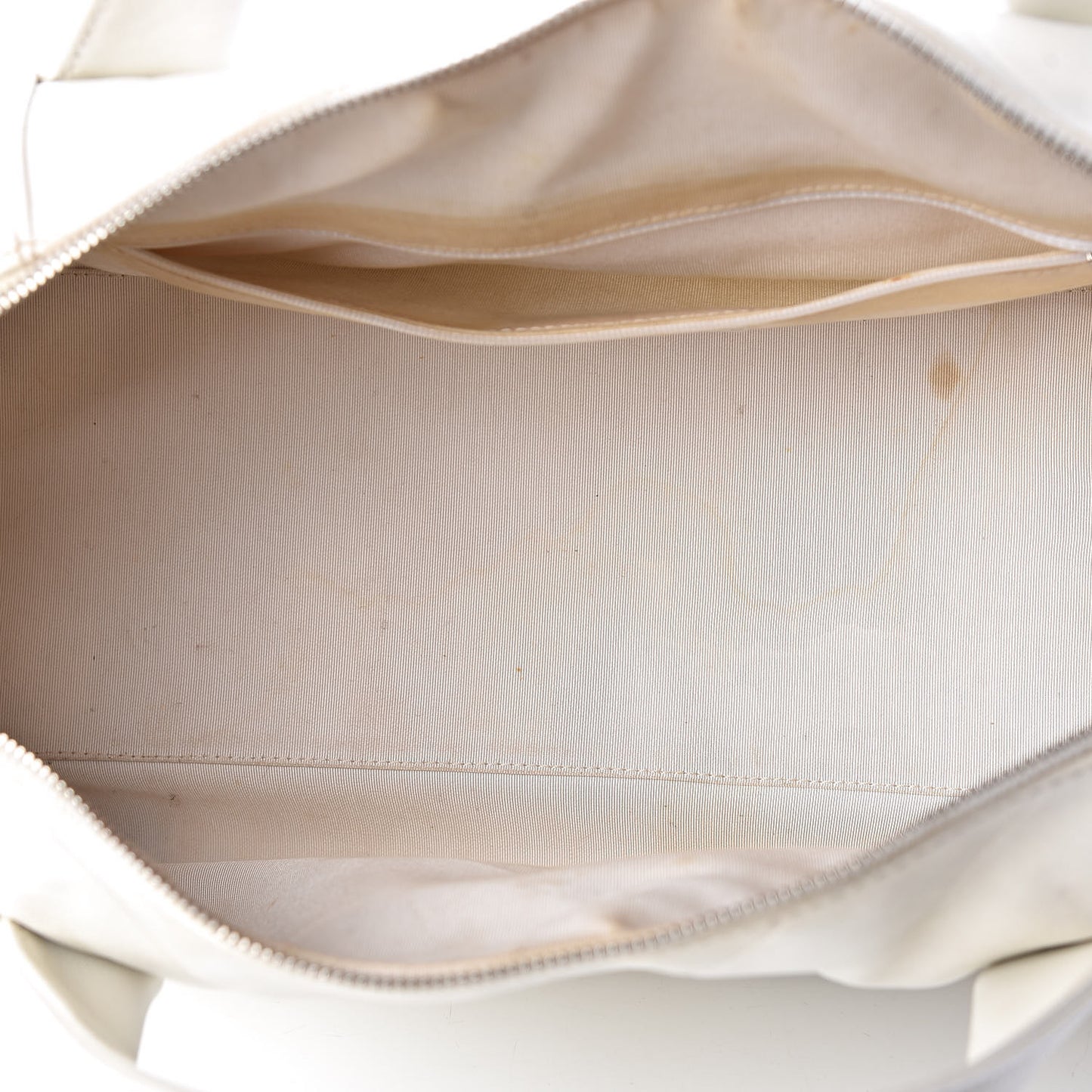 Calfskin Bowling Bag White