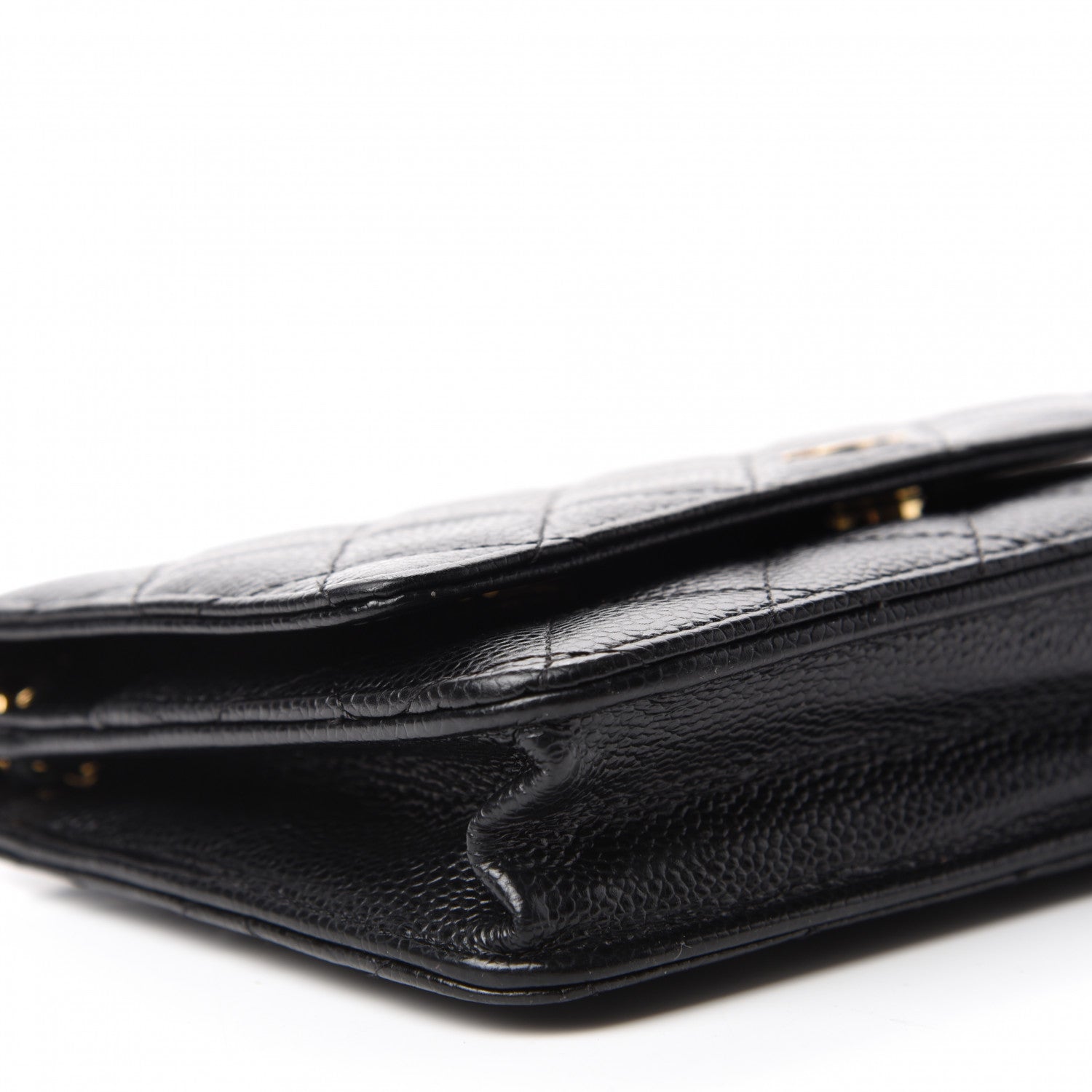 Chanel Caviar Quilted Wallet On Chain WOC Black 6 of 11
