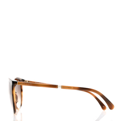 Chanel Acetate Butterfly Pearl Sunglasses 5394-H-A Tortoise 3 of 8