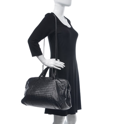 Bottega Veneta Calfskin Intrecciato Large Leggero Tote Black 2 of 11